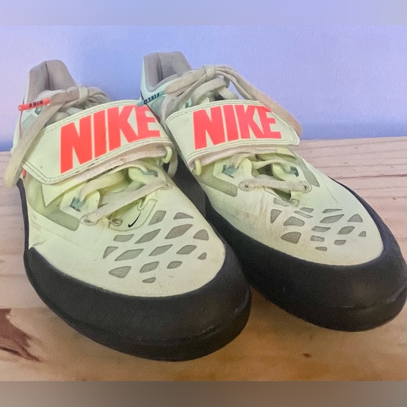 Nike Zoom SD 4 'Barely Volt Hyper Orange' 685135-700, Size Men’s 7 Track & Field - Picture 3 of 13